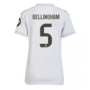 Billige Fotballdrakt Real Madrid Jude Bellingham #5 Replika Hjemmedrakt Dame 2025-26 Kortermet
